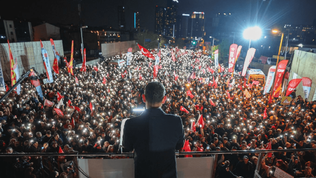 O novo discurso do comício do CHP foi anunciado