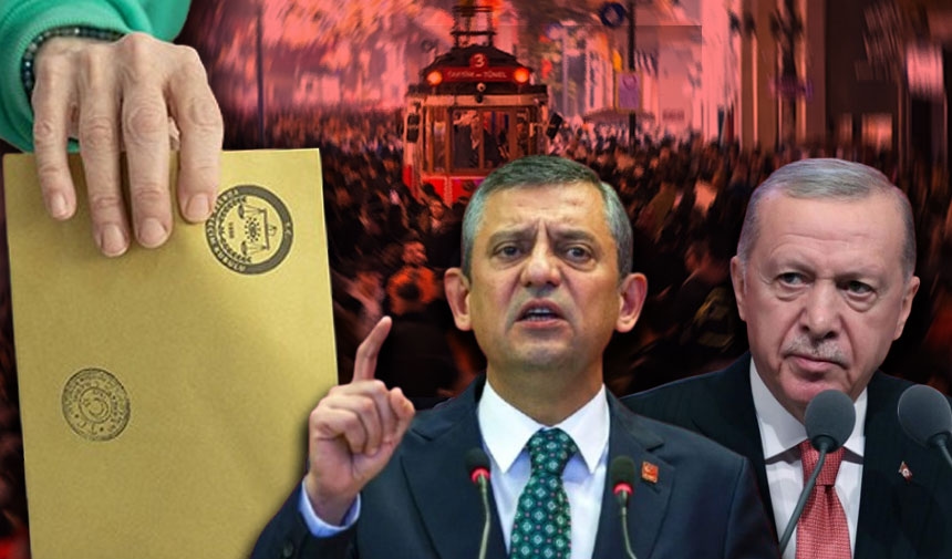 Kalte Dusche für die AKP in der SONAR-Umfrage! CHP vergrößerte die Lücke