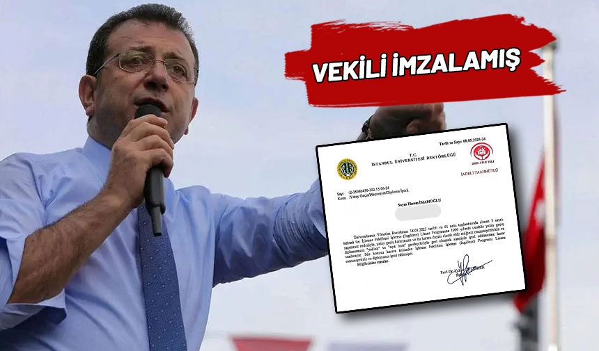 Das auffällige Detail in der Entscheidung zur Annullierung von İmamoğlus Diplom