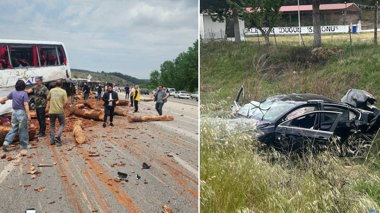 Vreselijk ongeval in Çanakkale! 8 doden, 20 gewonden