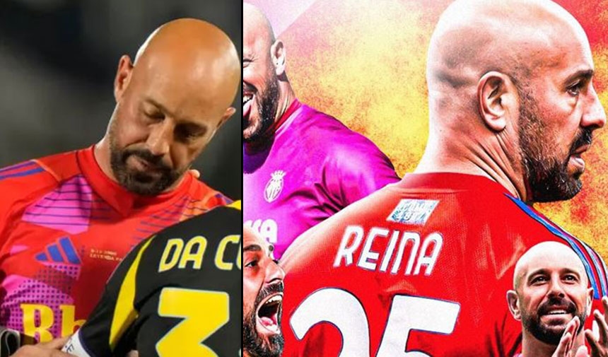Le gardien légendaire Reina a été dévasté lors du dernier match de sa carrière