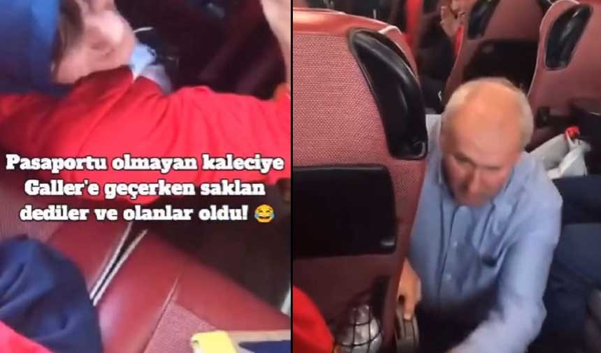 Nigdy nie widziałeś takiego żartu! Młody bramkarz szukał dziury, w której mógłby się ukryć