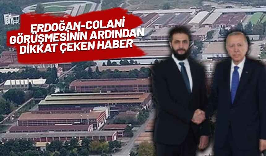 Czy Yaşar Güler oprowadził Colaniego po fabryce palet zbiornikowych?