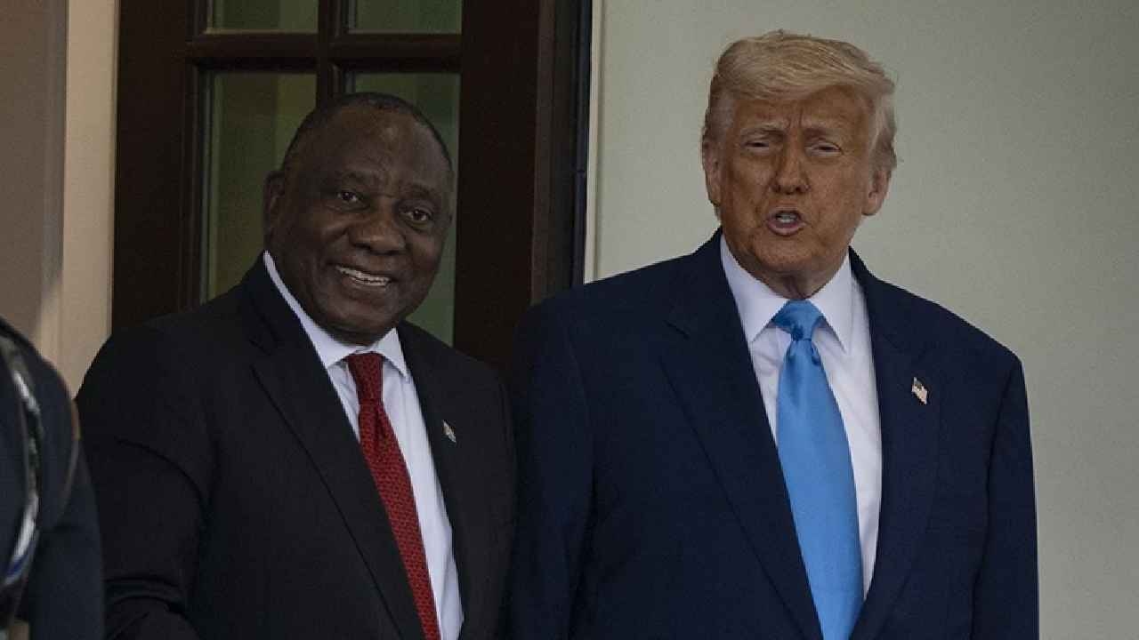 Trumps ontmoeting met de Zuid-Afrikaanse president: 'Genocide op blanke boeren'-bewering
