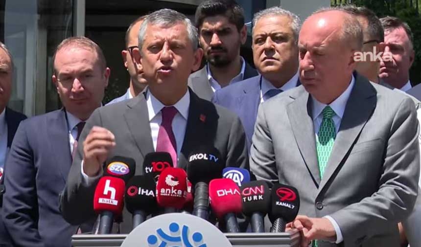 Özgür Özel a invité Muharrem İnce au CHP ! Voici la réponse d'Ince