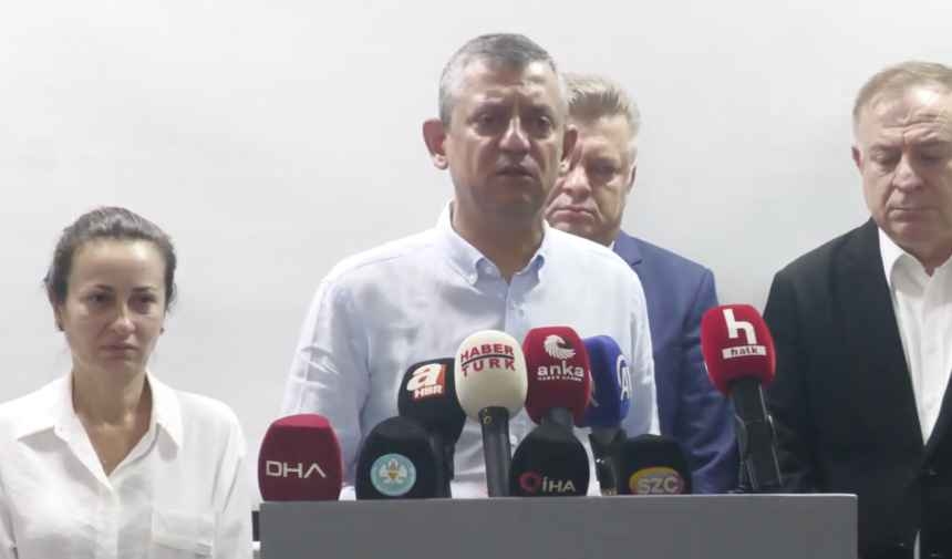 Déclaration d'Özgür Özel concernant l'état de santé de Ferdi Zeyrek
