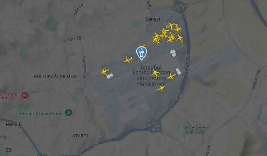 Belästigung mit Laserstrahlen auf Passagierflugzeug in Istanbul