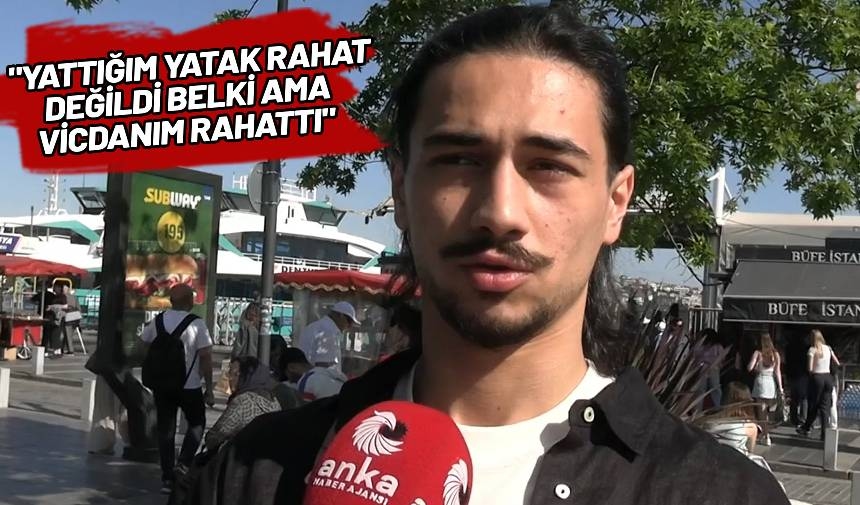 Pierwsze słowa po zwolnieniu studenta aresztowanego podczas protestów w Saraçhane