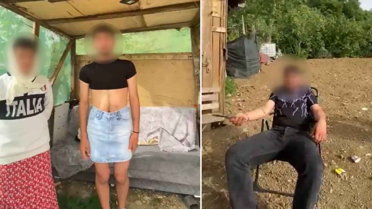 Sie verkleideten die Leute, von denen sie behaupteten, sie hätten Vögel gestohlen, und verprügelten sie