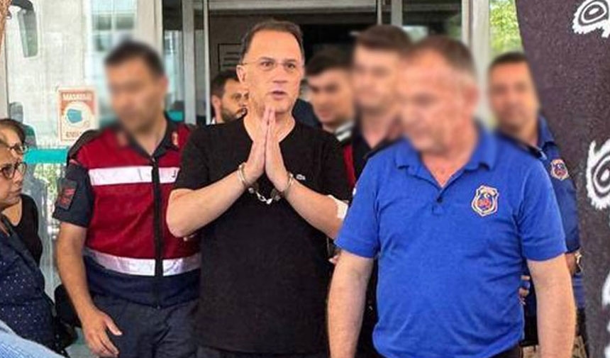 Handcuffs on hands, bandages on arms! Murat Çalık is being taken to prison