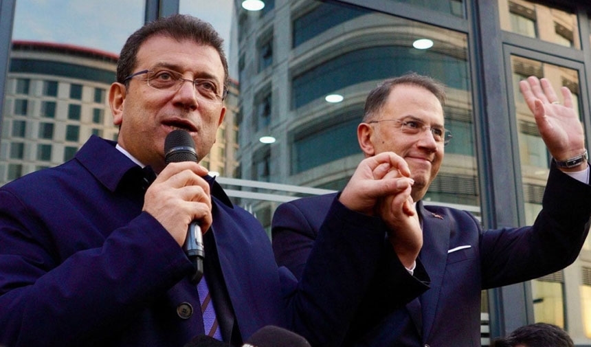 İmamoğlu's Murat Çalık protest: "Let go of a fair trial, our lives are now in danger."