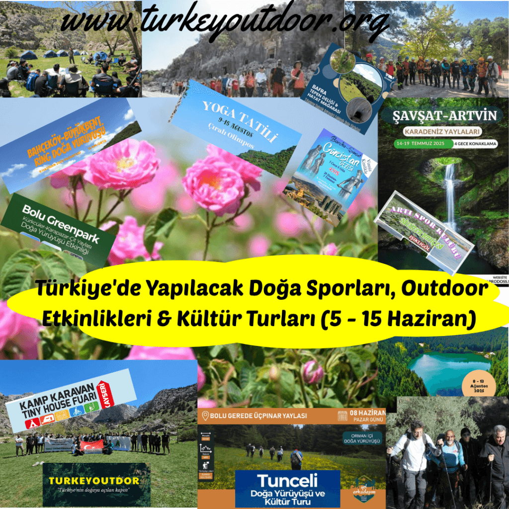 Natursport, Outdoor-Aktivitäten und kulturelle Touren in der Türkei (5. – 15. Juni)