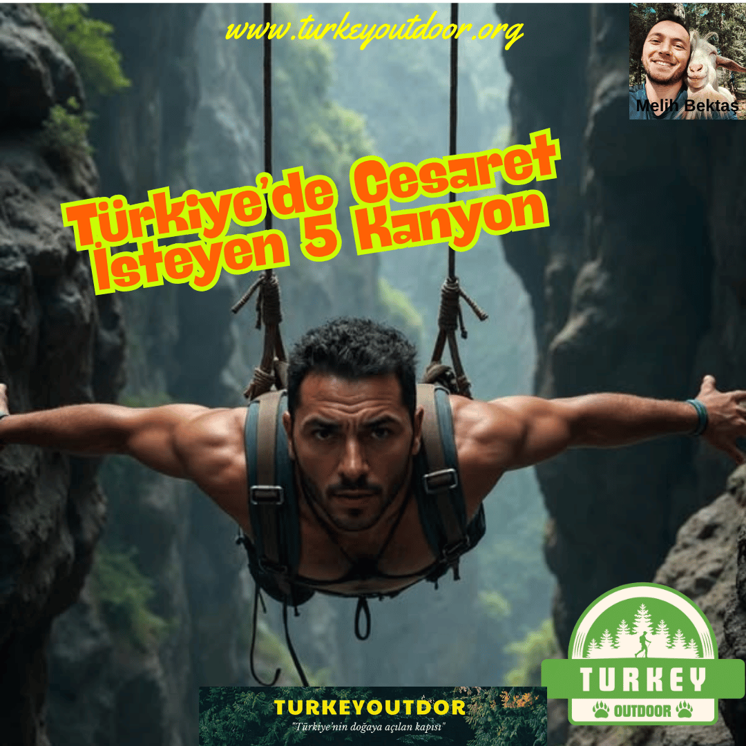 5 Canyons in der Türkei, die Mut erfordern