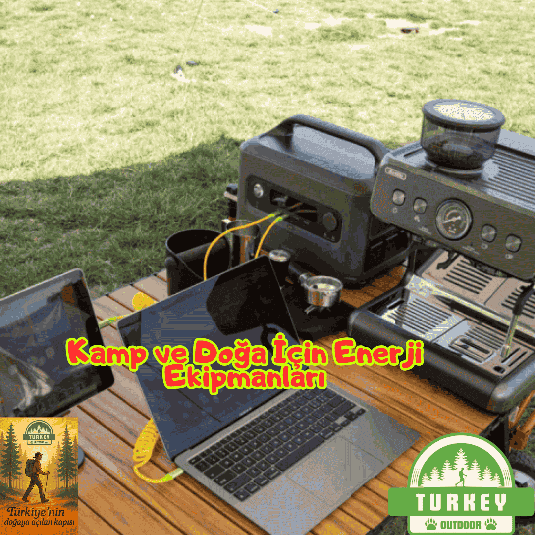 Energie-uitrusting voor kamperen en natuur