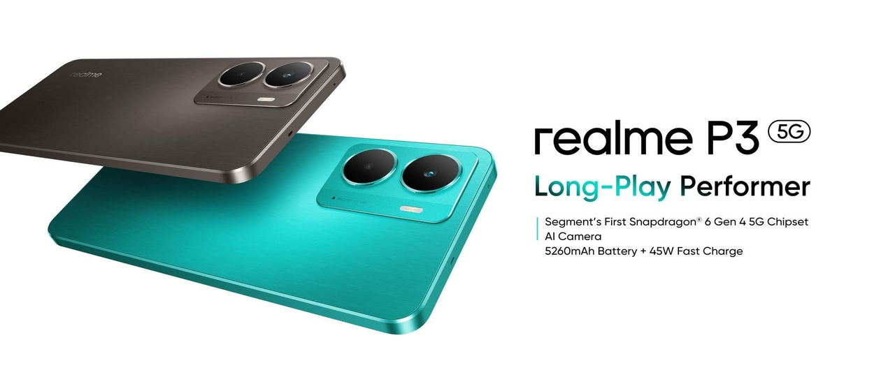 realme P3: смартфон, предназначенный для молодежи, появился в Италии