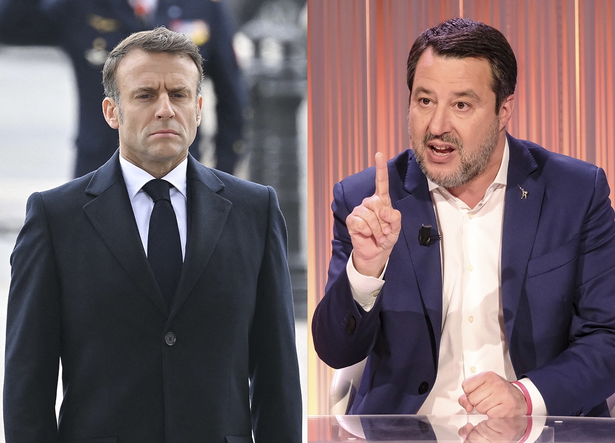 Salvini, Paris ile gerginliğin tırmandığını söyledi: "Macron tramvaya tutunsun, Ukrayna'ya gitsin." Fransa, İtalyan büyükelçisini çağırdı.