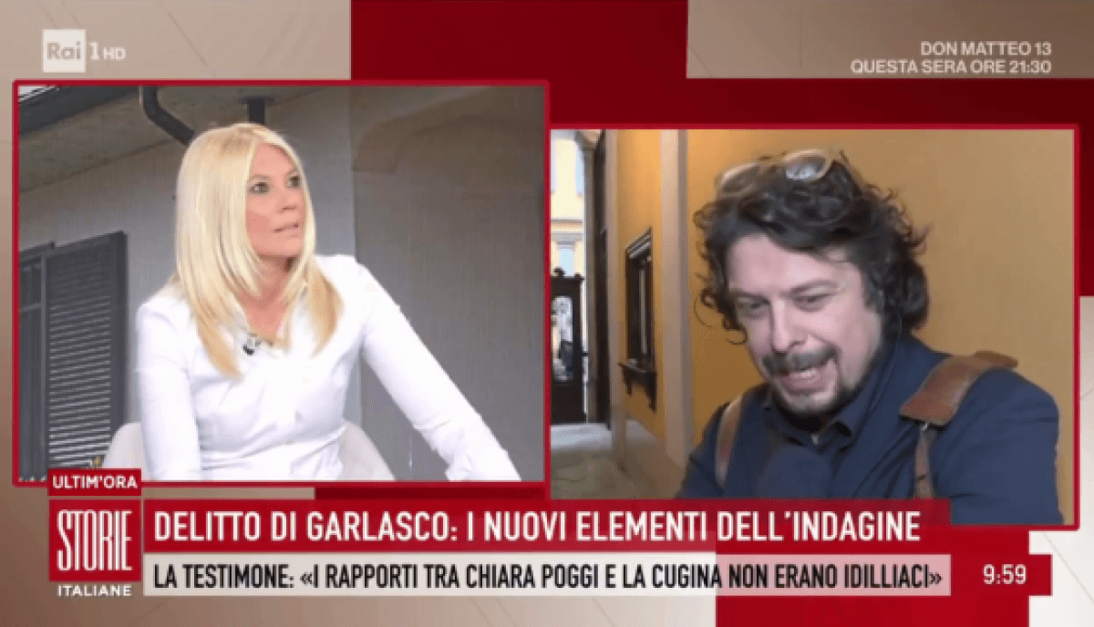 Garlasco, briga na TV entre Eleonora Daniele e o advogado da nova testemunha. VÍDEO