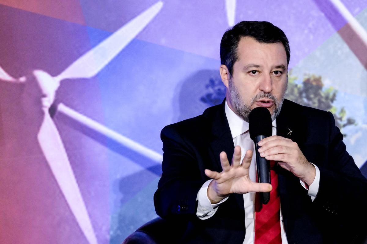 Ponte do Estreito: Salvini, 'pretendemos construção até o verão, 120 mil empregos'