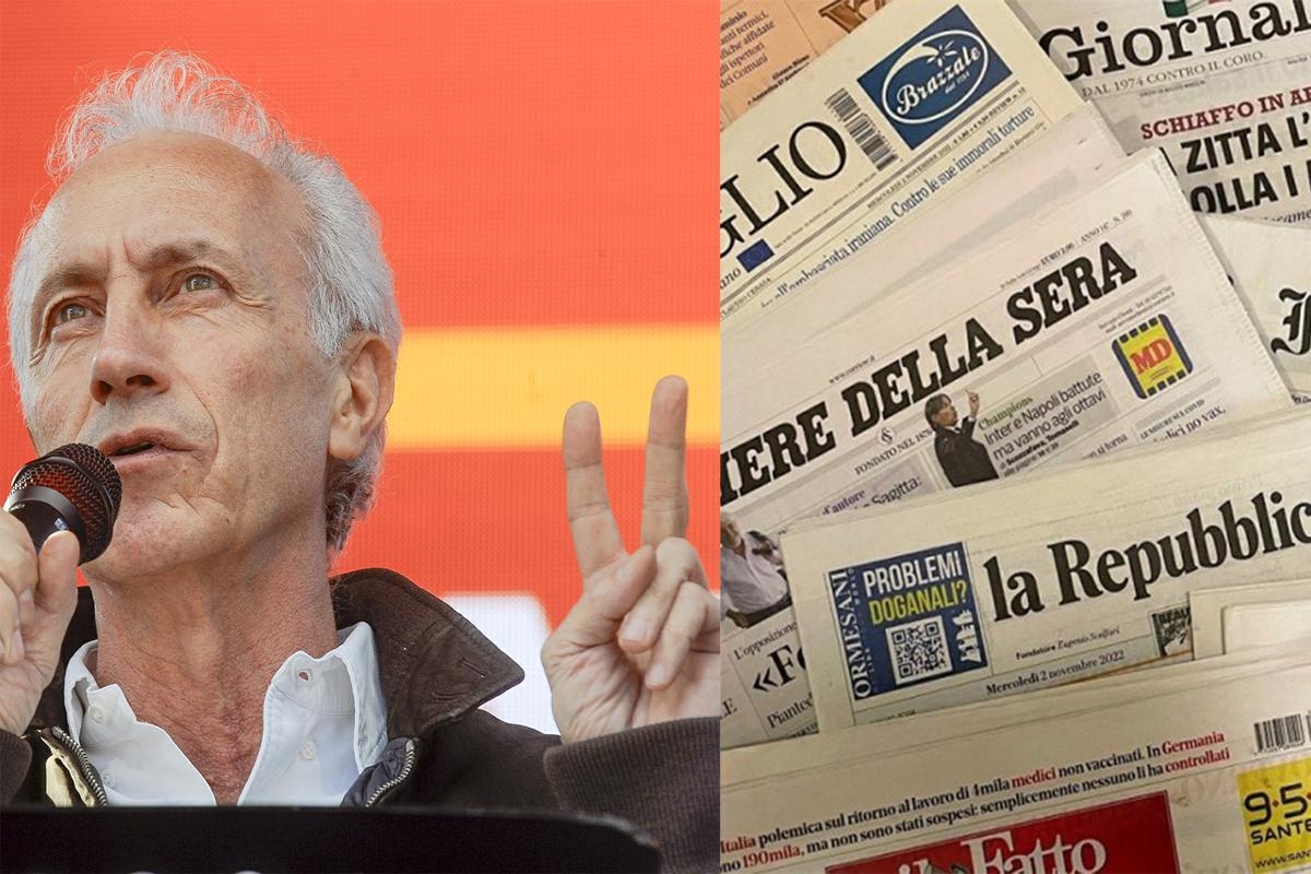 Zeitungen brechen ein und schreiben seit einem Jahr tiefe rote Zahlen, Repubblica-La Stampa verliert zweistellig. Fünf weitere große Verlierer. Travaglio steigt (wieder) / Anzeigendaten