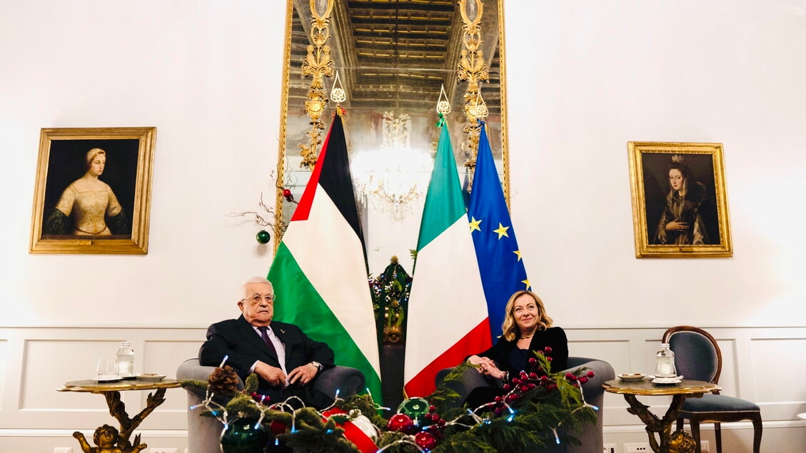 Meloni interviewt Abbas, bezorgd over Israëlische militaire escalatie