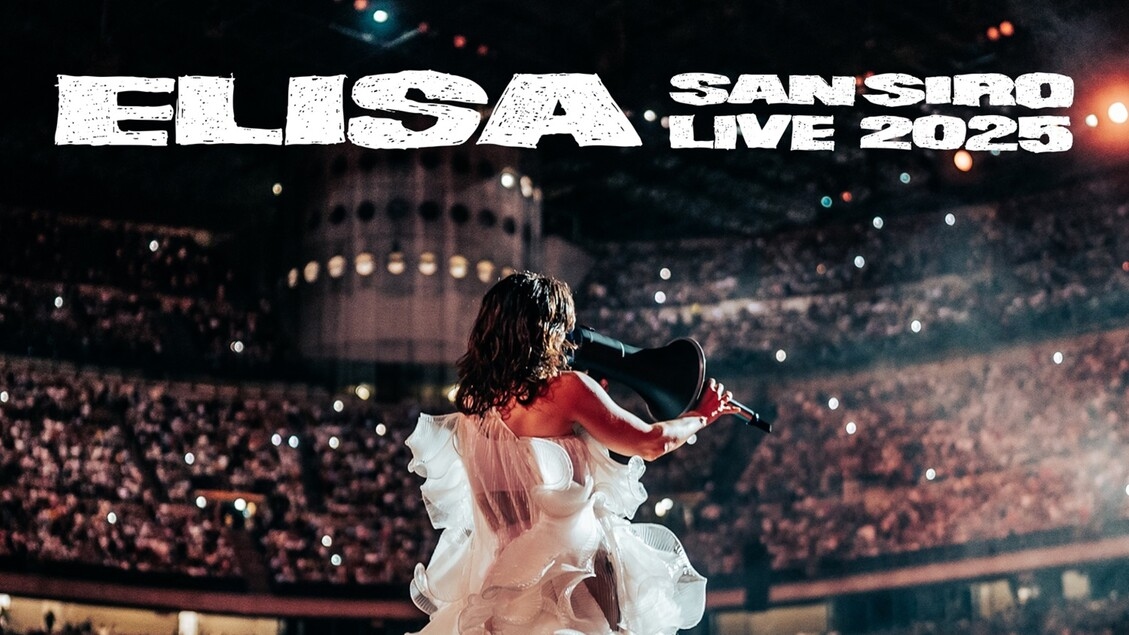 Elisa, de dubbel-cd San Siro Live 2025 verschijnt op 14 november.