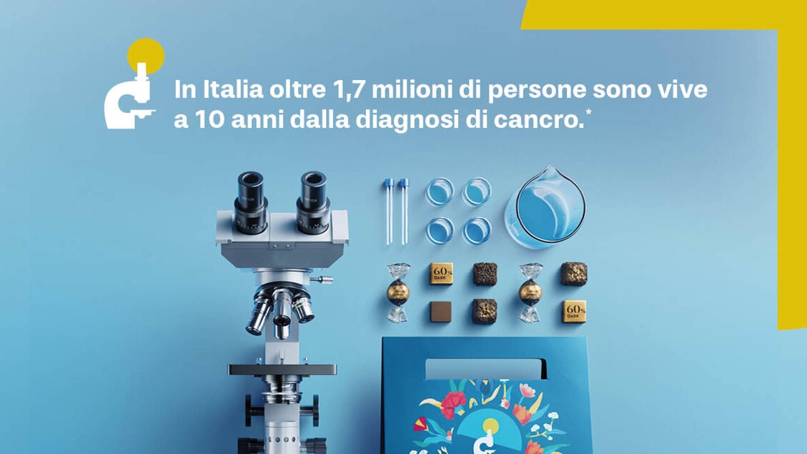 60º aniversário da Airc: Pesquisa de chocolates na praça no sábado