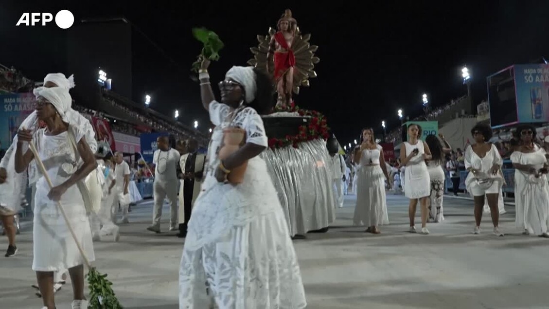 Carnaval de Río, el rito de purificación antes del desfile en el Sambódromo