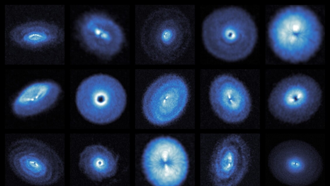 Images HD du travail cosmique à partir duquel naissent les planètes