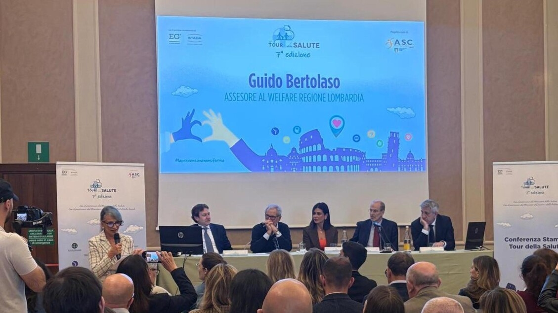 Die Gesundheitstour kehrt auf 15 italienische Plätze zurück