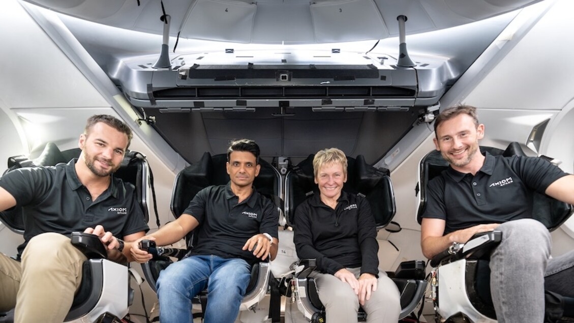 La mission privée Ax-4 reportée en raison de problèmes avec la capsule SpaceX