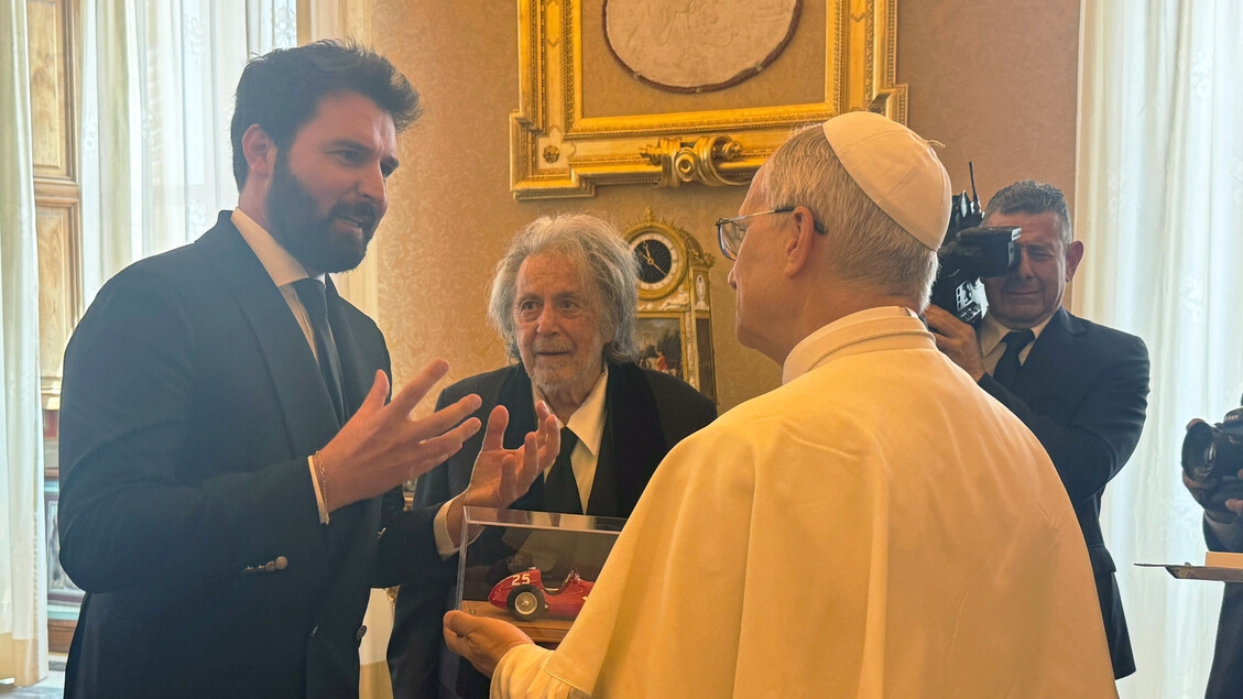 Al Pacino Received in Audience by Pope Leo, Beats Scorsese