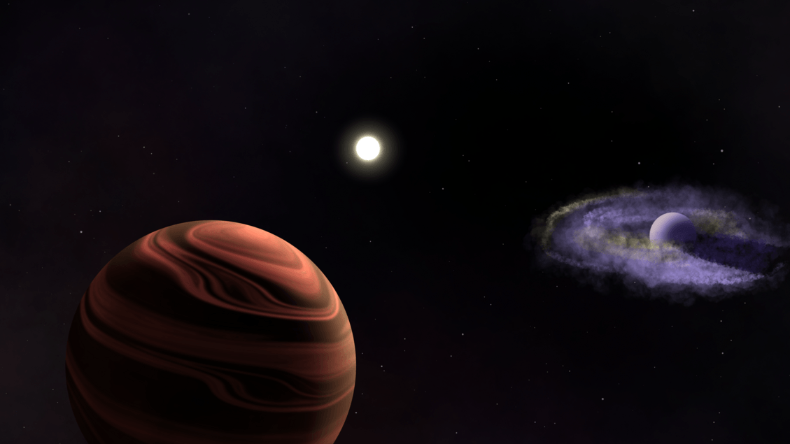 Von zwei jungen Riesenplaneten: eine Lektion über das Sonnensystem
