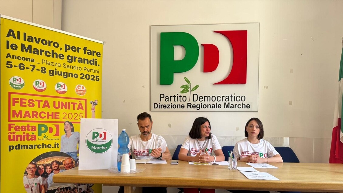 Festa Unità Marche del Pd ad Ancona guardando alle Regionali
