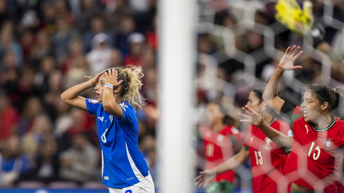 Women's Euro: 1-1 with Portugal, Italy postpones quarter-final dream