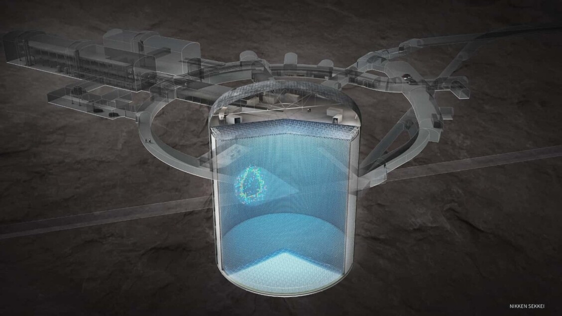 Opgraving voltooid voor nieuw internationaal neutrino-experiment