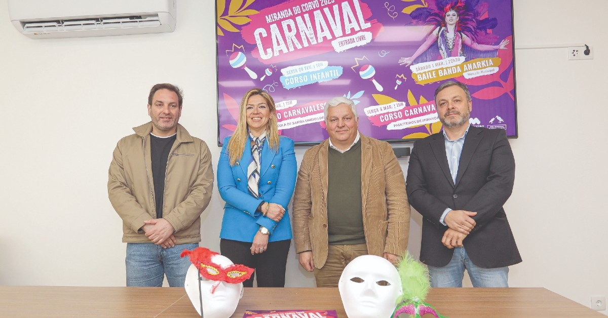 Miranda do Corvo: Carnavalstraditie zet zich voort met een feestelijke en inclusieve geest