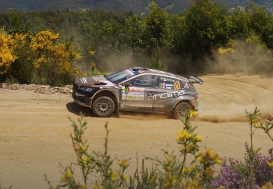 Pedro Almeida ganó la prueba del campeonato nacional que formaba parte (hasta ayer) del Rally WRC de Portugal