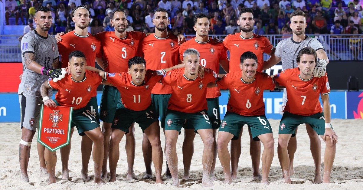 Portugal verslaat Senegal en eindigt op de derde plaats op het WK Beach Soccer