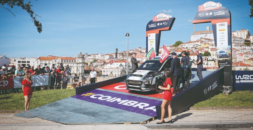Die Rallye Portugal startet heute in Coimbra und Figueira da Foz