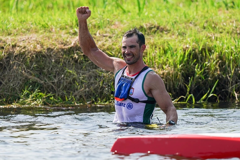 Фернандо Пимента — чемпион Европы в гонке K1 на 1000 метров