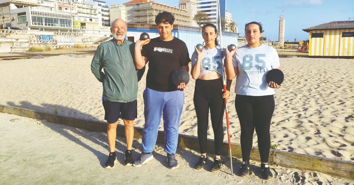 Figueira da Foz: Hermanos, campeones y atletas de la selección nacional