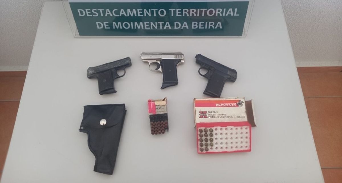 Mujer detenida por posesión ilegal de armas