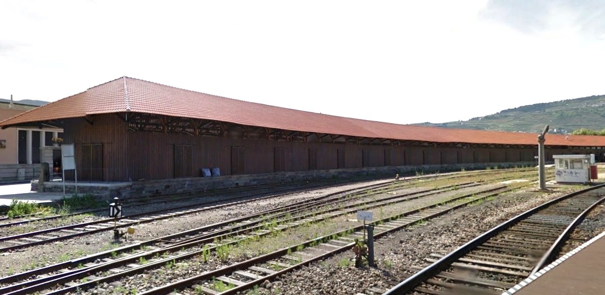 De pier van het station van Régua zou een monument van publiek belang kunnen worden