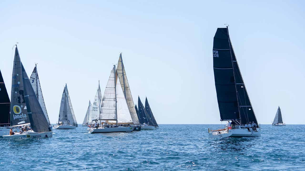 La 32ª edición de la Volta ao Algarve à Vela reunió a 27 embarcaciones nacionales y españolas