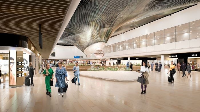 Frankfurt Airport Terminal 3: Shopping Center mit 25 Gates