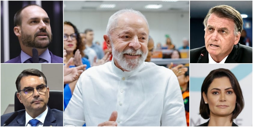 Encuesta prueba escenarios con Lula contra el clan Bolsonaro para 2026; vea los resultados