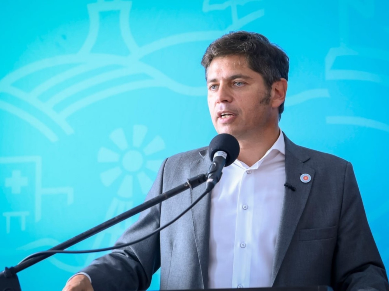 Kicillof, La Matanza'da bir polis memuru tarafından vurularak öldürülen 7 yaşındaki Thiago'nun ölümünün ardından konuştu.