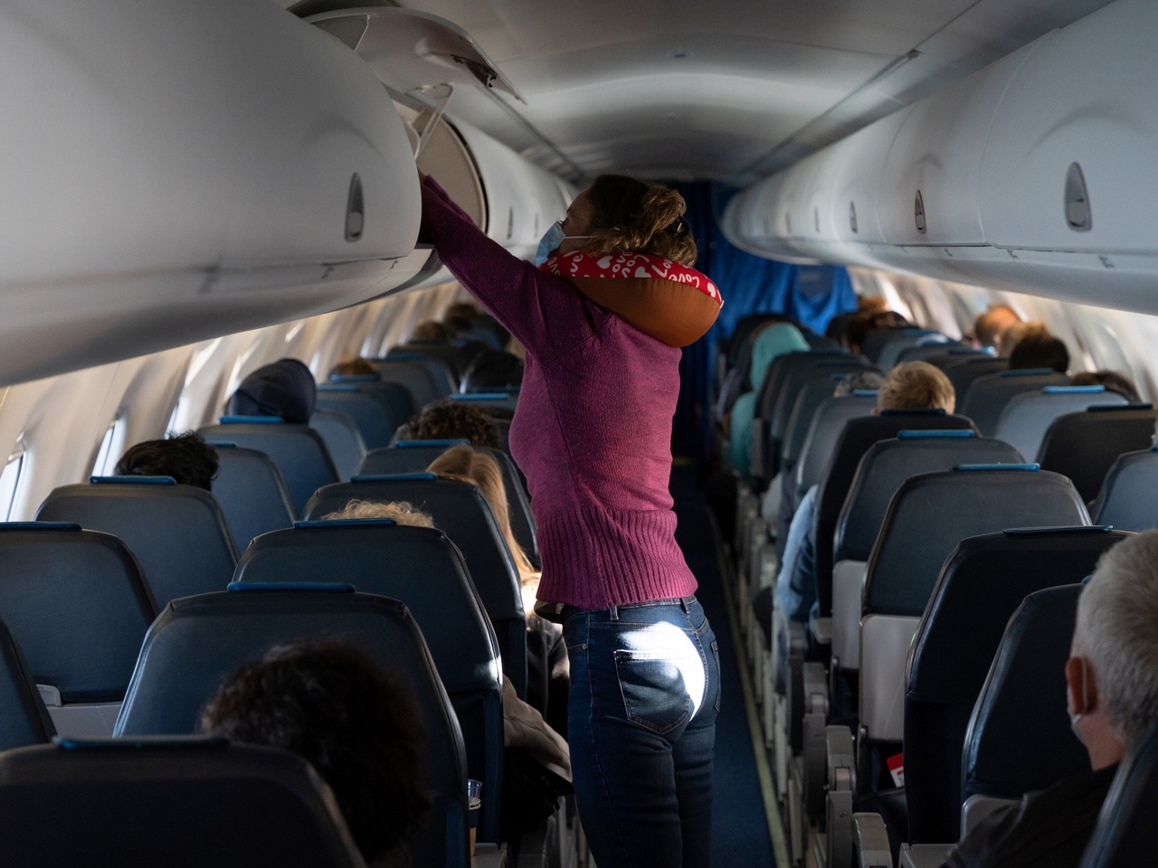 Hör nicht auf! Turkish Airlines verhängt eine Geldstrafe für Passagiere, die ihren Sitzplatz vorzeitig verlassen.