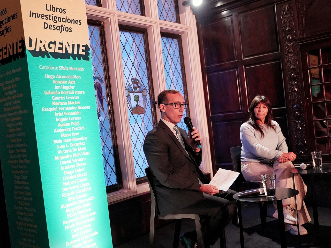 Alconada Mon opende het Urgente-festival: “Journalistiek wordt aangevallen.”