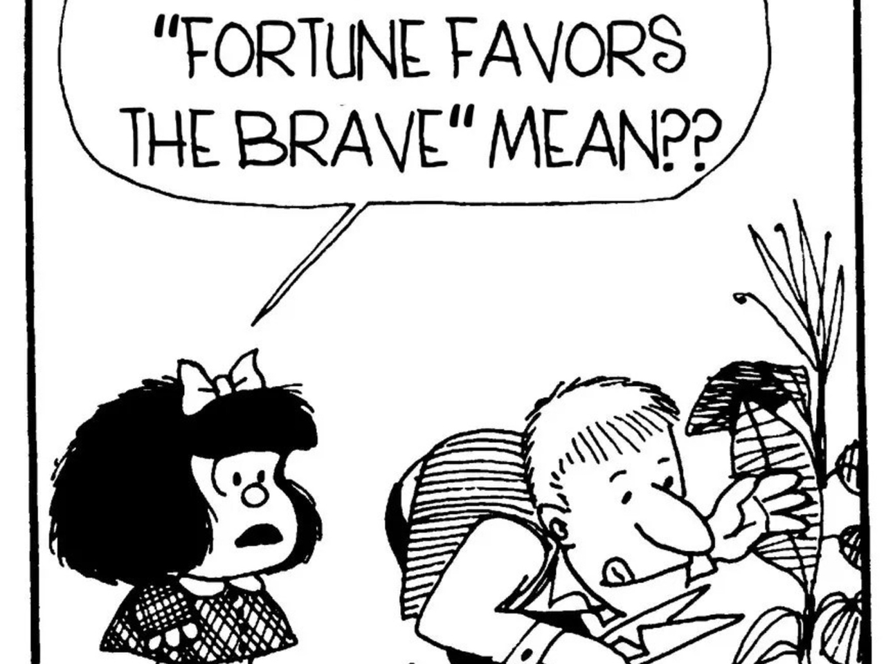 Mafalda, the most rebellious girl, goes on sale in English.